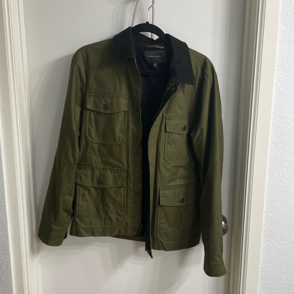 Banana Republic Jacket Men’s Olive Green